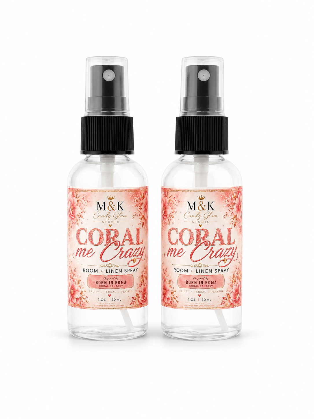 Coral me Crazy Room & Linen Spray