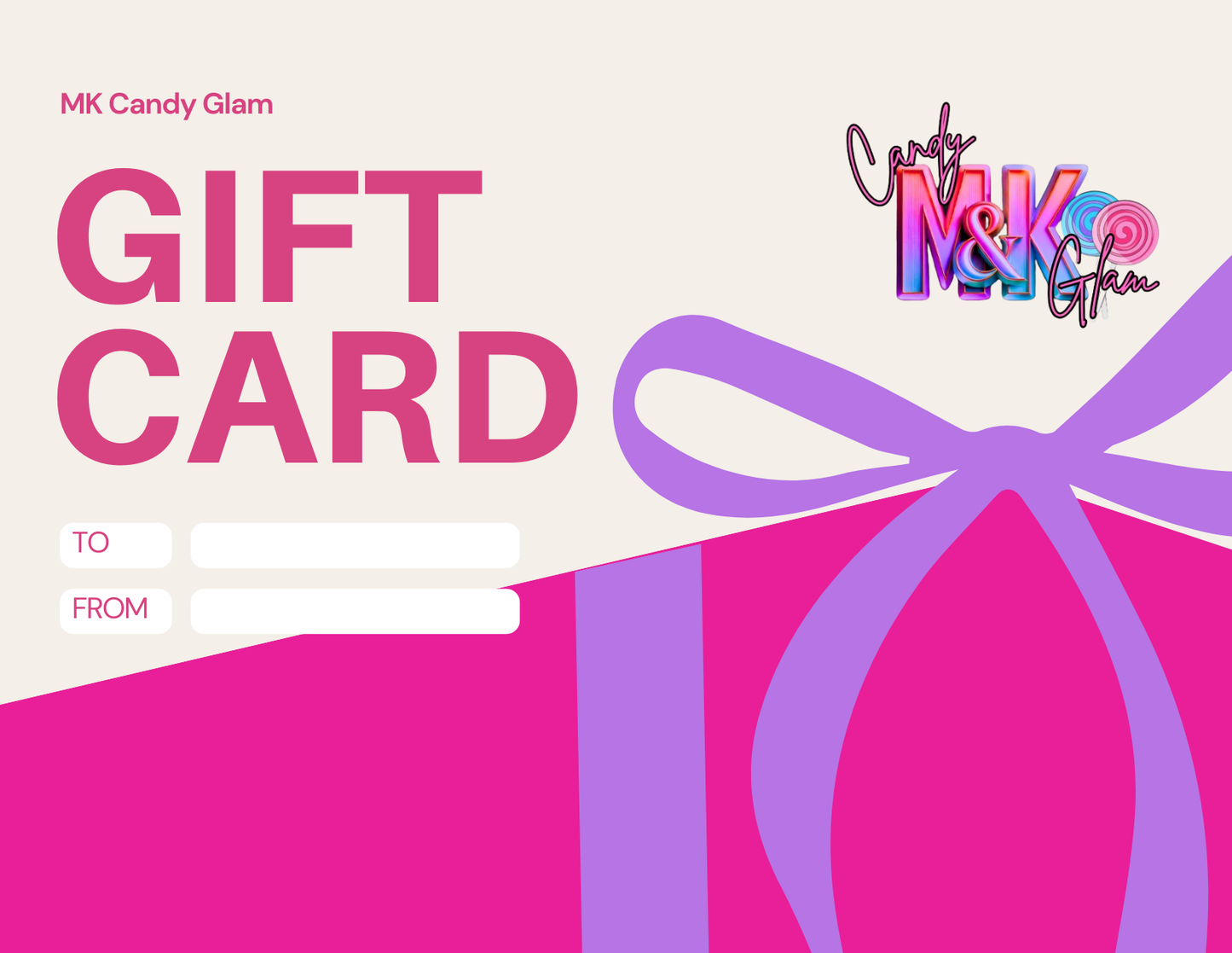 MK Candy Glam Gift Card